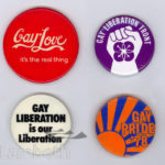 LGBT history Pride badges