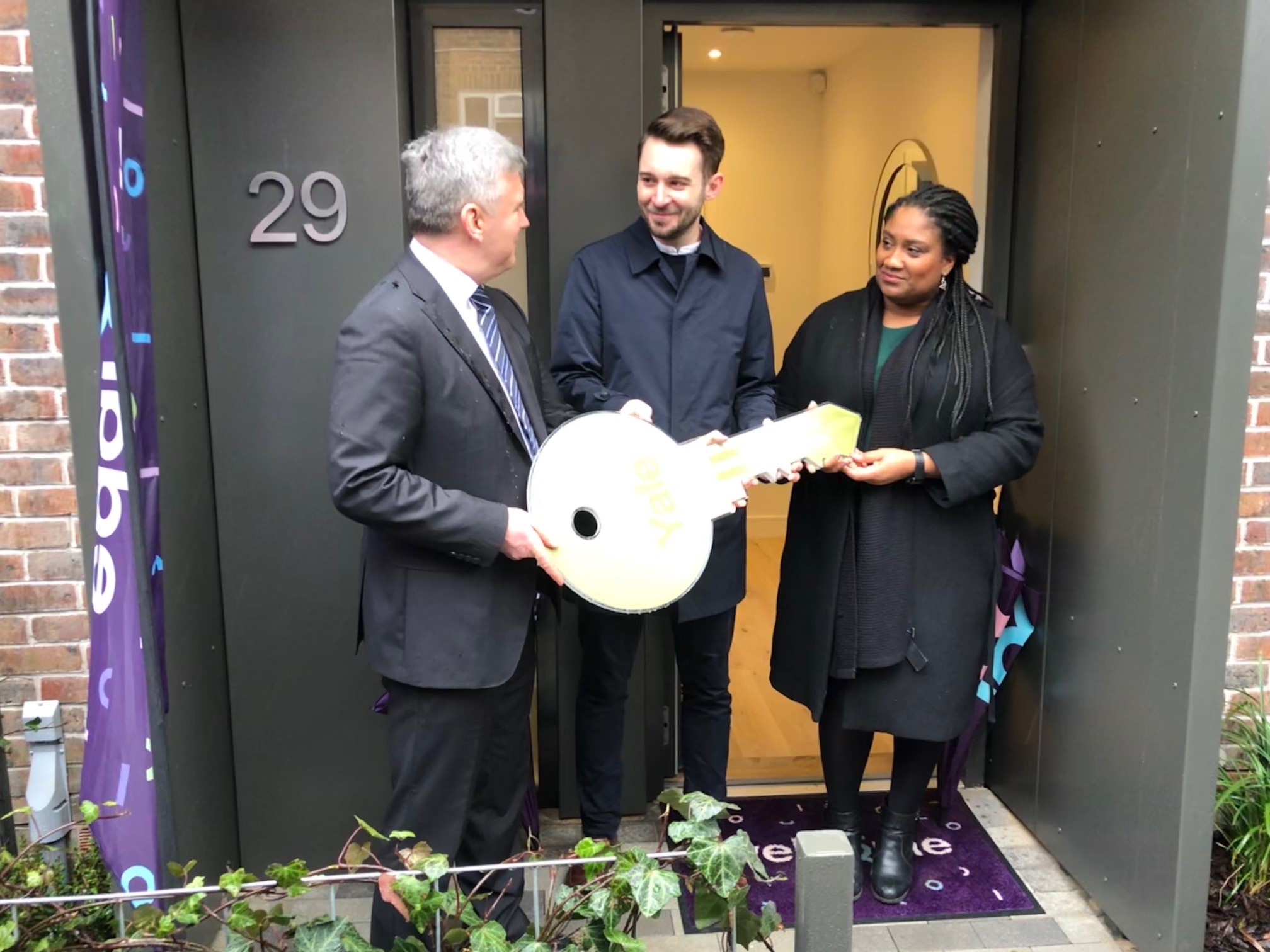 Pioneering new council houses completed