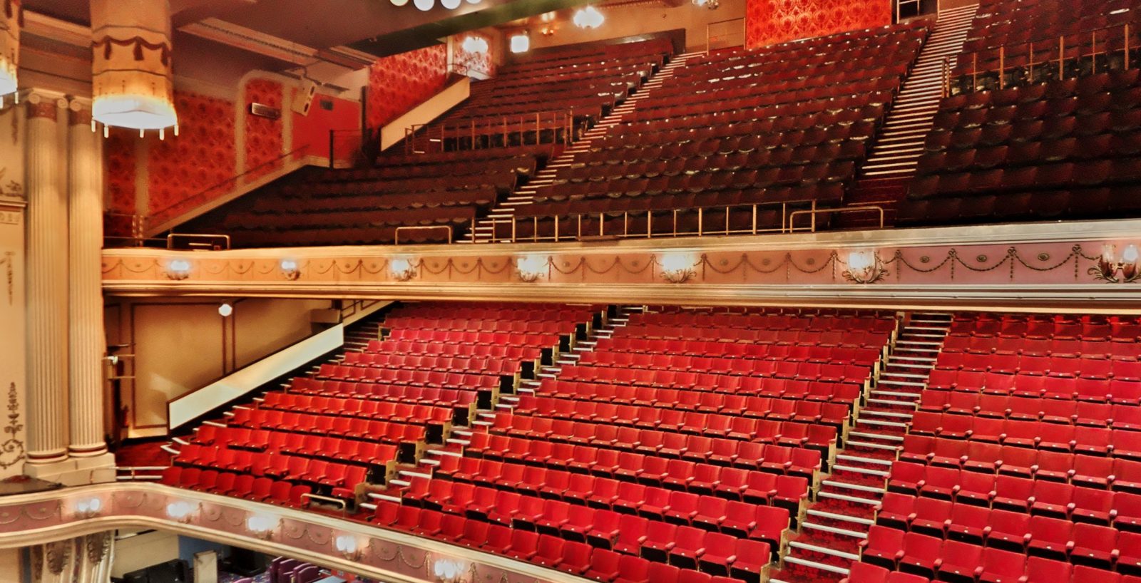 The dress circle and gallery of Streatham Hill Theatre (Photo: Tim Hatcher)