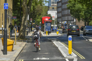Baylis Road cycle route