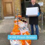 RTKW delivers books collected by Mutual Aid Group to Brixton Prison
