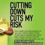 better health poster - cutting down 