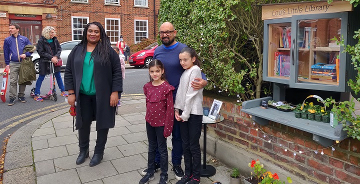 Little Library in memory of Streatham community activist mum