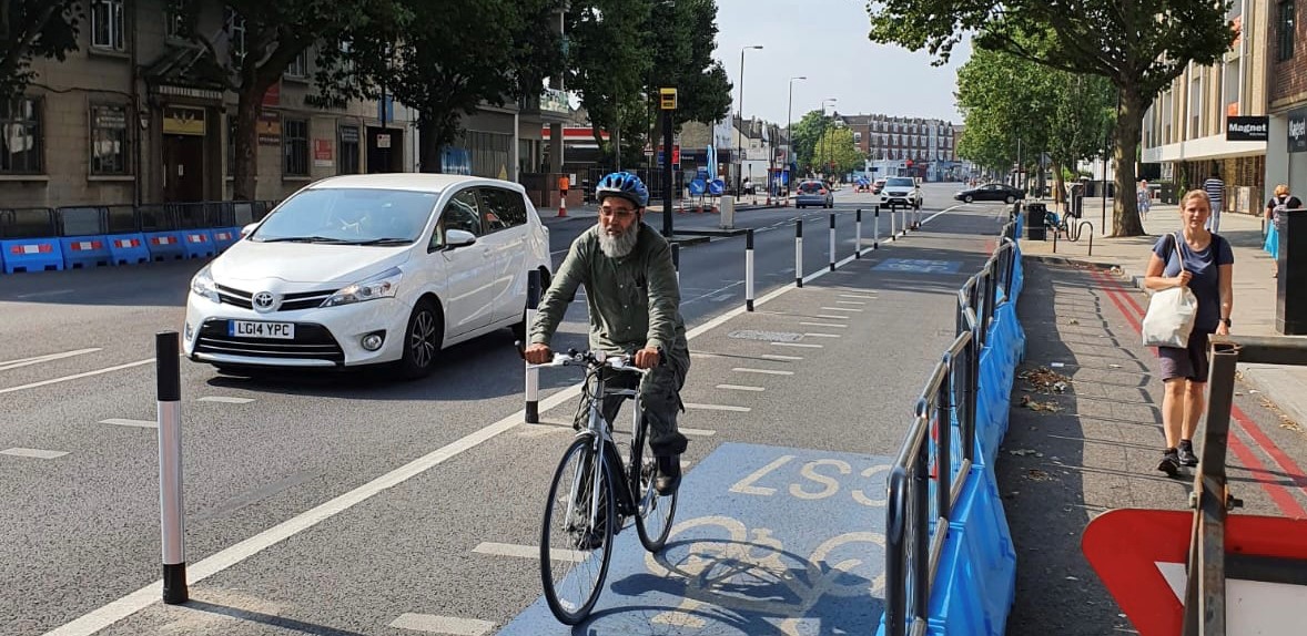 Lambeth: Bike lane boost announced with new TfL trial