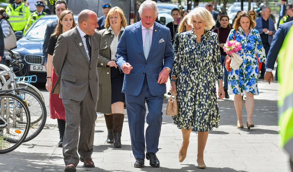 Clapham welcomes The Prince of Wales and The Duchess of Cornwall