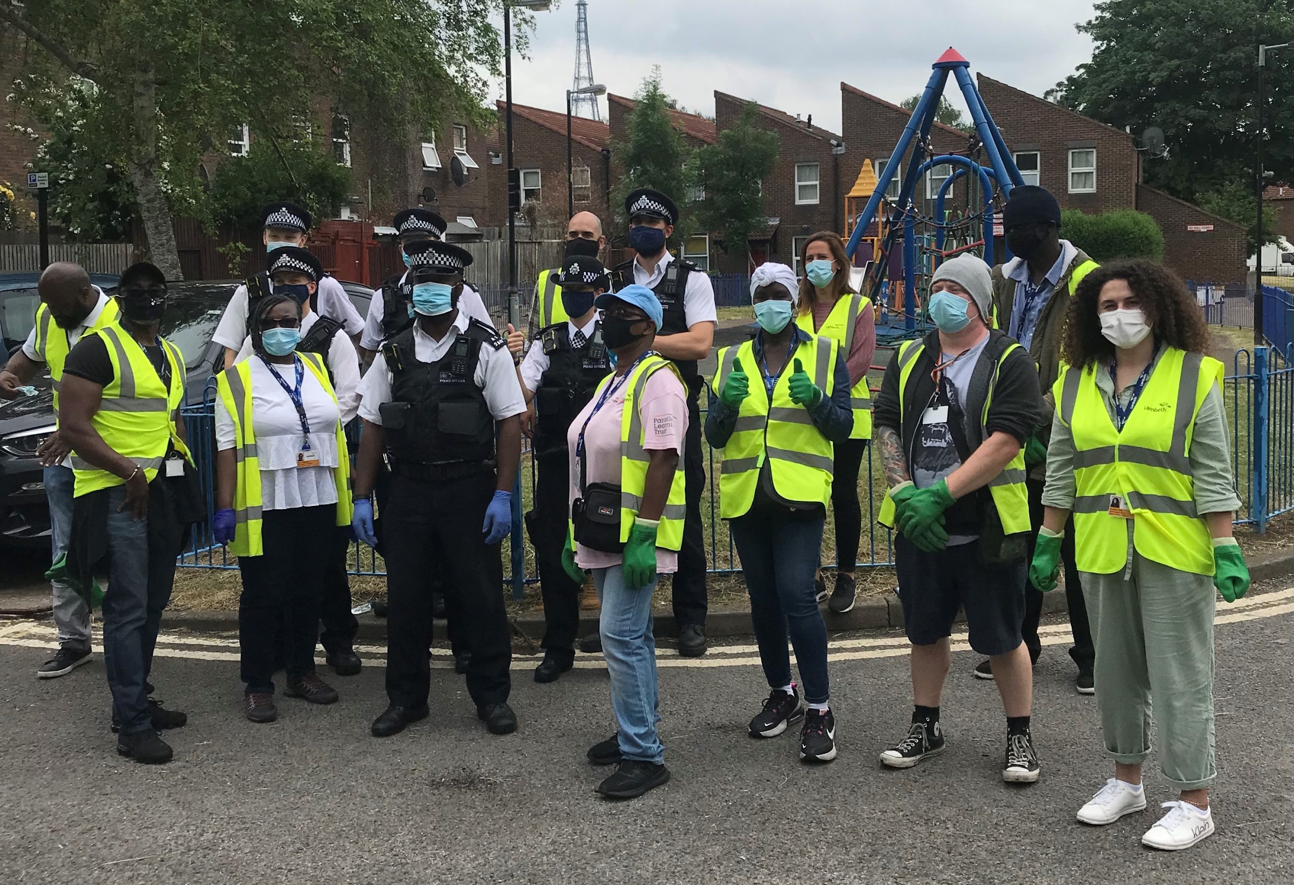 Joint operation to take weapons off Lambeth’s streets