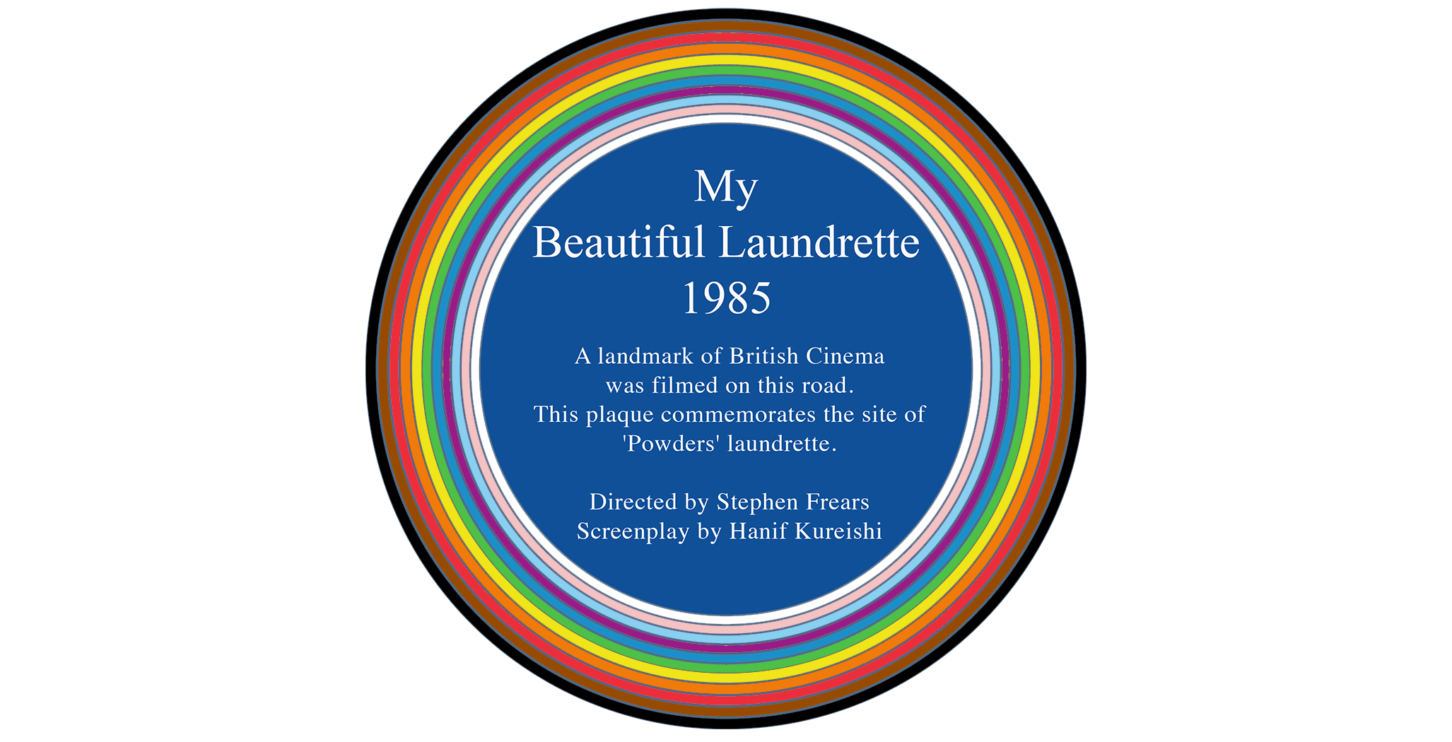 Vauxhall: New Rainbow Plaque dedicated to film, My Beautiful Laundrette