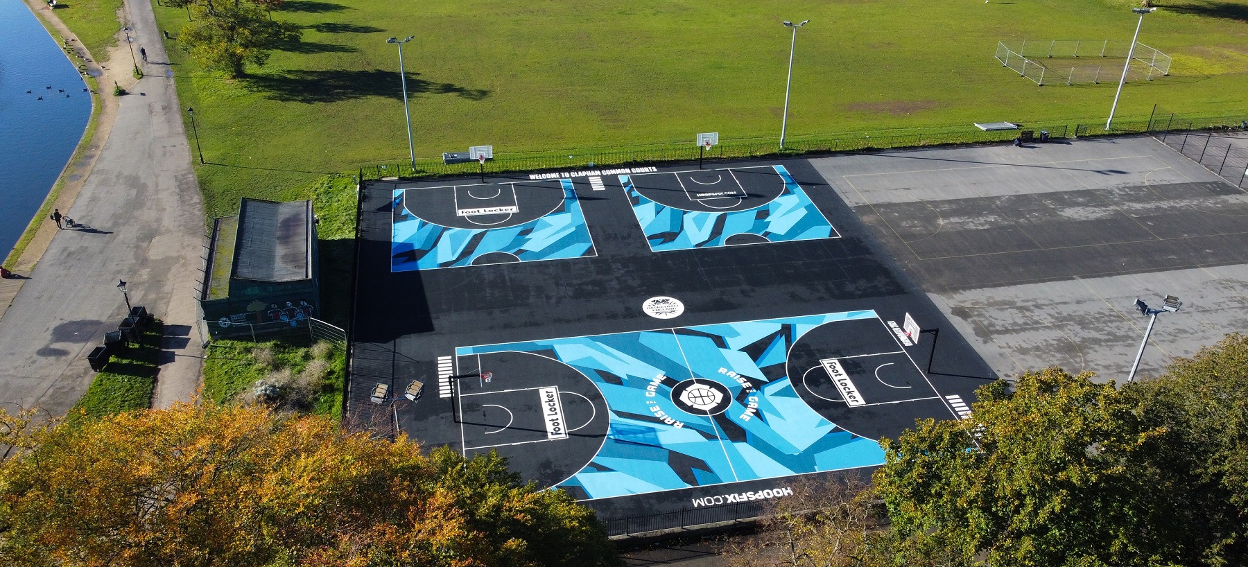 Lambeth and partners Raise the Game with redesigned basketball court