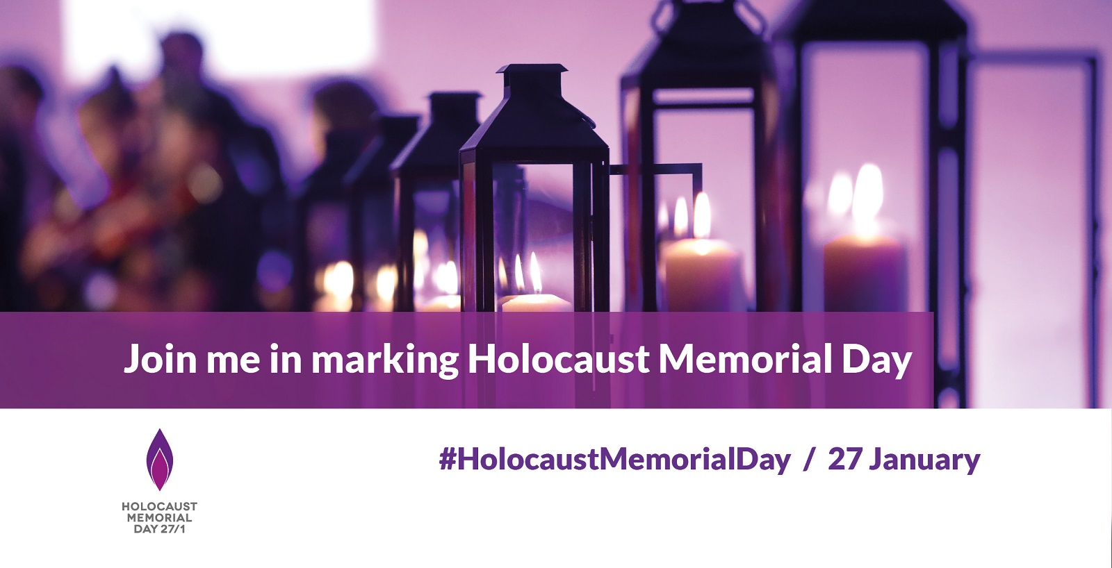 holocaust memorial day candle lanterns