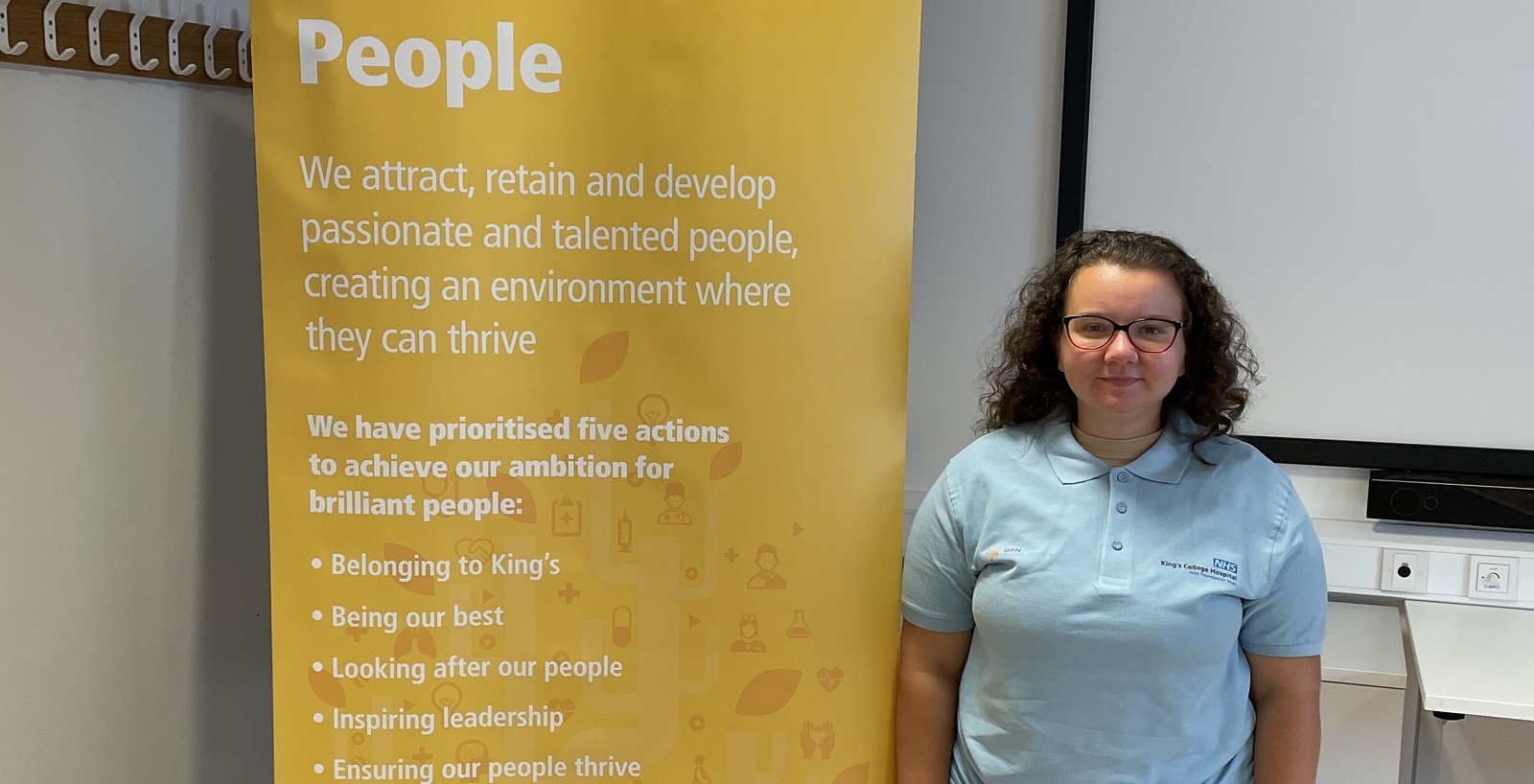 Work experience at King’s continues for young disabled people