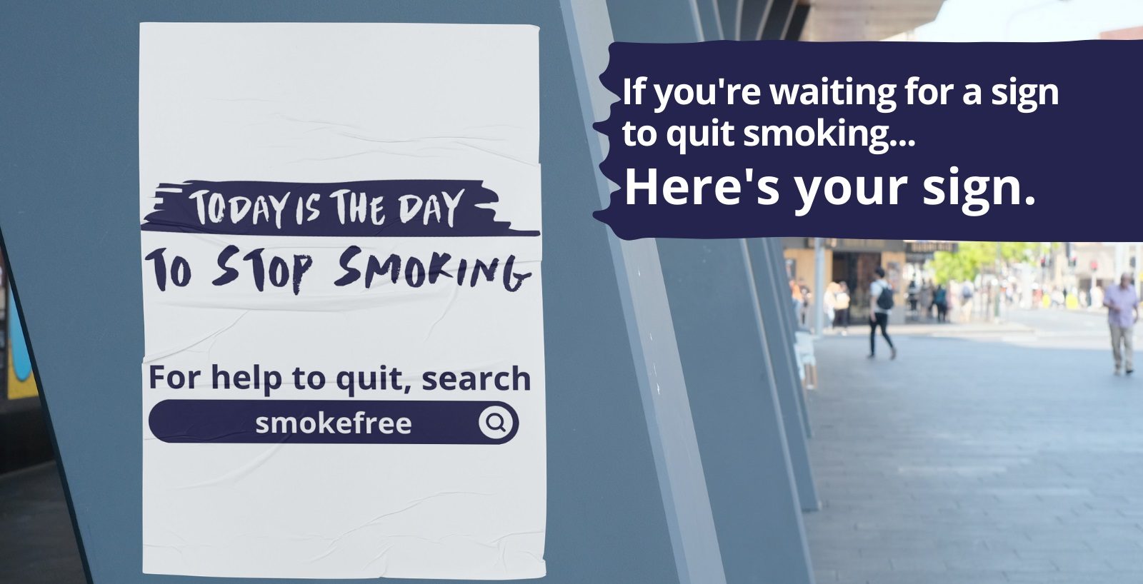 IF you're waiting for a sign to stop smoking, here's the sign