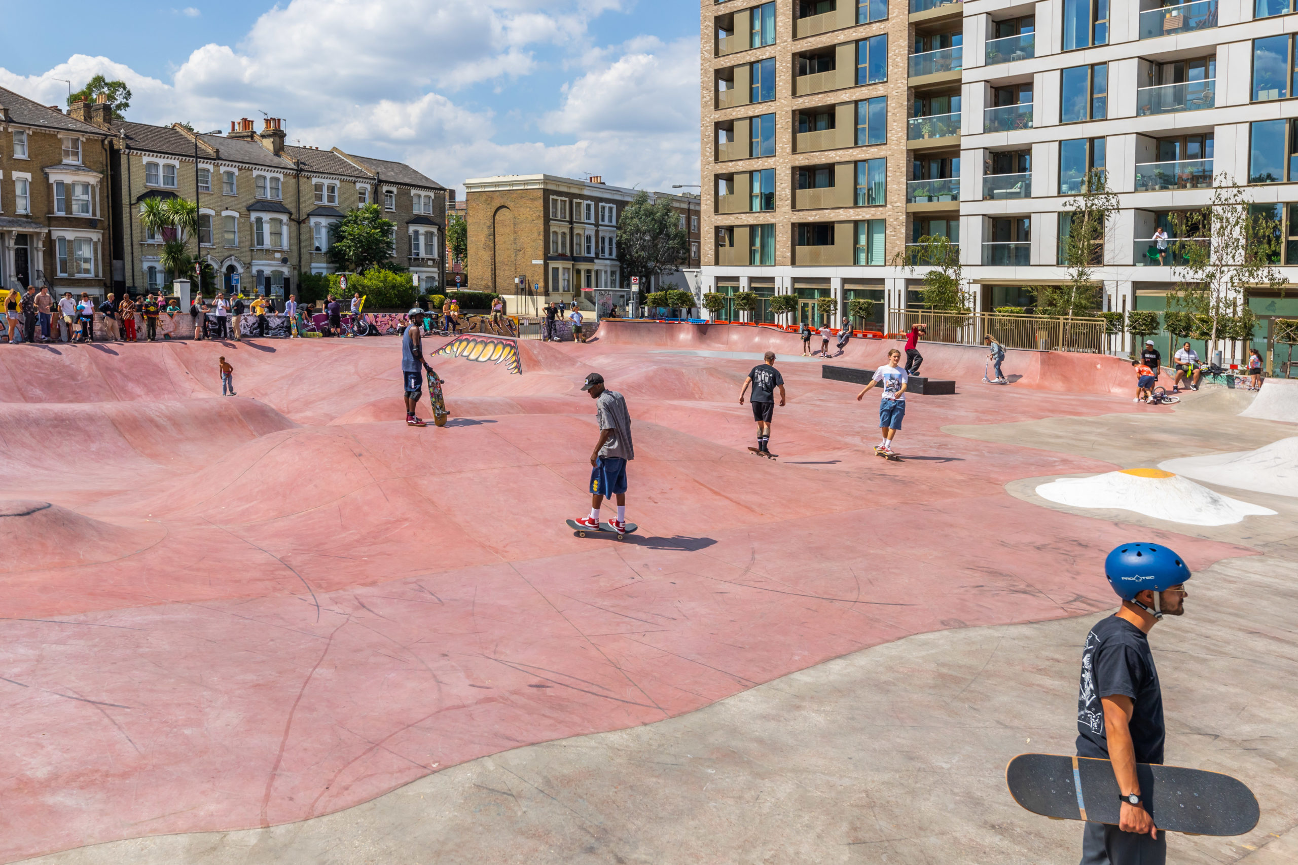 Lambeth: Stockwell Skatepark reopens after £500k facelift