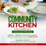 Community kitchen poster