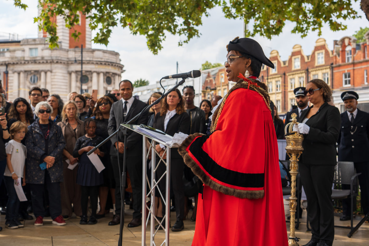 Lambeth Local proclamation ceremony held to announce the new monarch