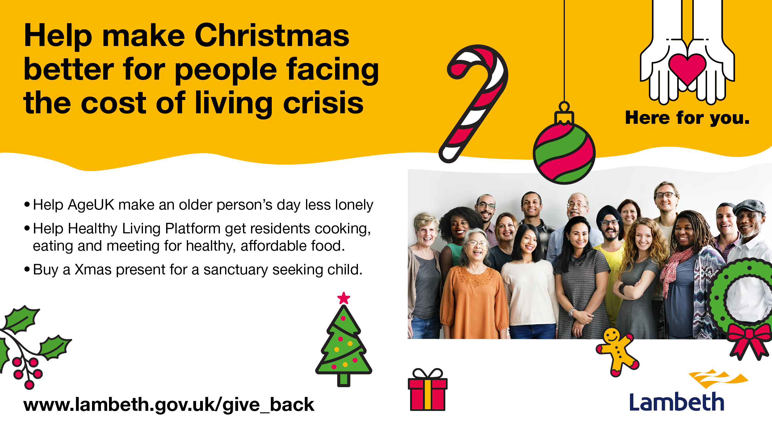 Lambeth: Help those in need this festive season