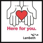 Here for you helping hands logo