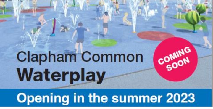 Work starting on new waterplay facility for Clapham