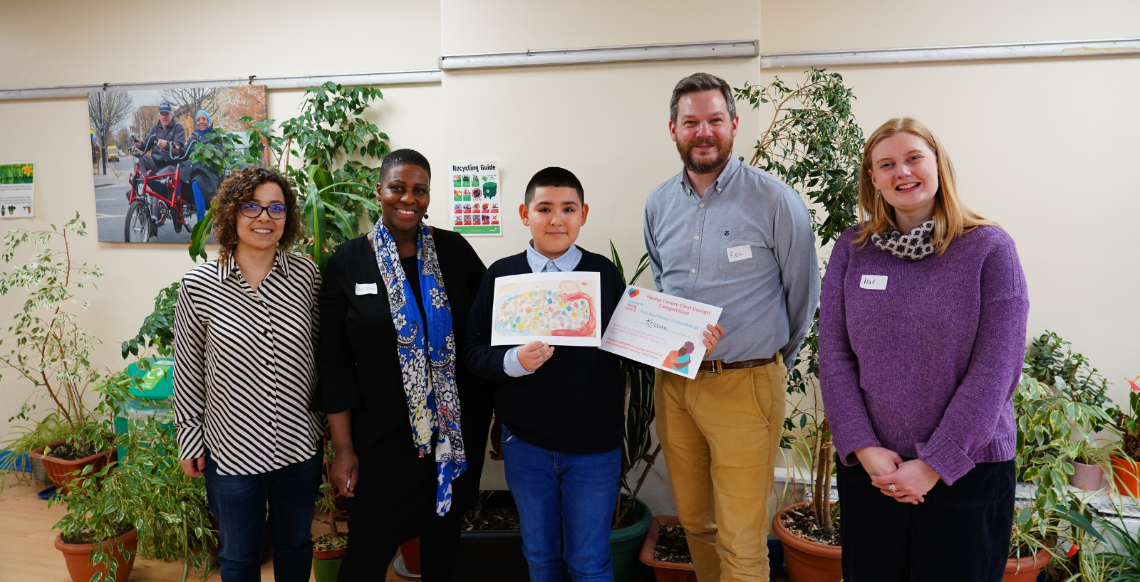 Lambeth: New young carers card design competition