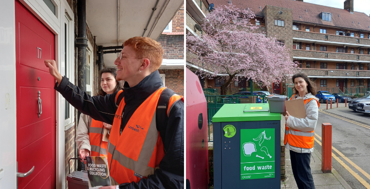 Boosting recycling: food waste service expanded to estates