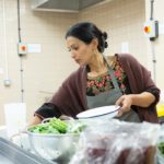 Food Ambassador courses where local residents train to cook healthy food 