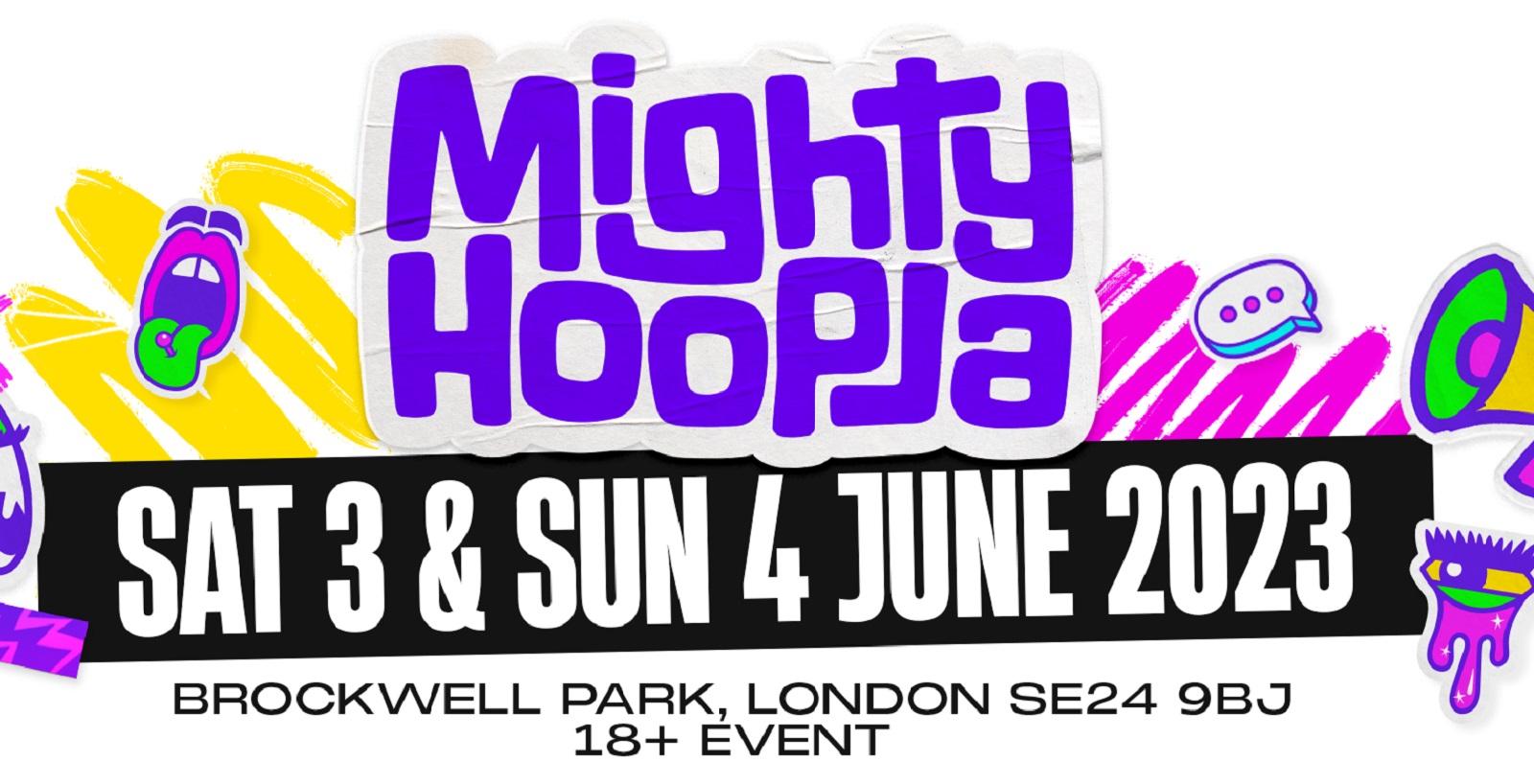 The Mighty Hoopla logo