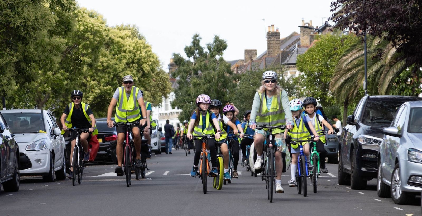 Lambeth schoolkids Bike the Borough