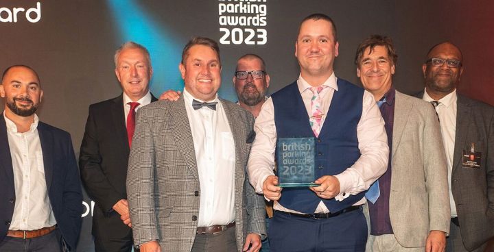 Lambeth's Parking Enforcement Team receive the 2023 British Parking award for Partnerhsip work in parking