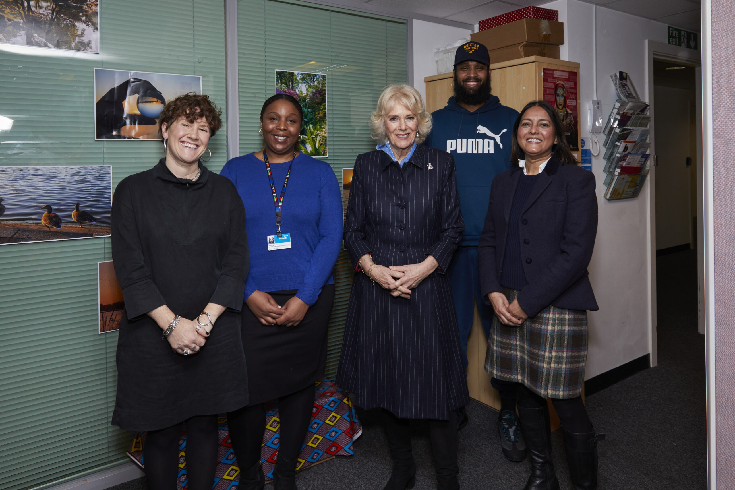 Lambeth: Her Majesty The Queen visits Refuge’s Gaia Centre in Lambeth
