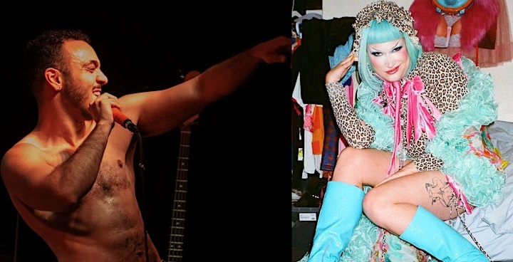 performers Tobre and Sharon le Grand from Why Not? queer market