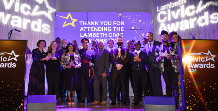 Lambeth celebrates winners of the Lambeth Civic Awards 2024