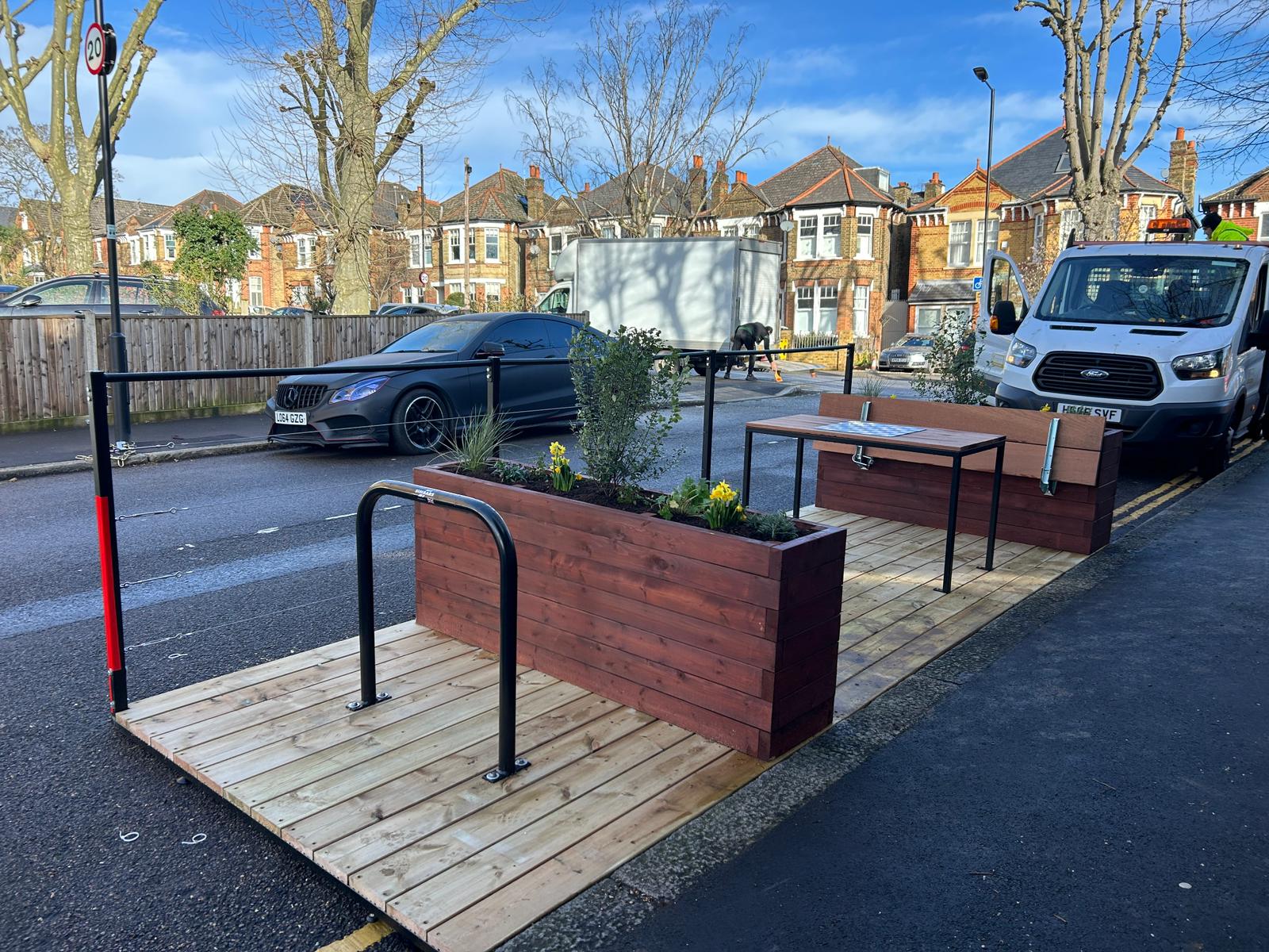 Lambeth invites residents to become Parklet Keepers