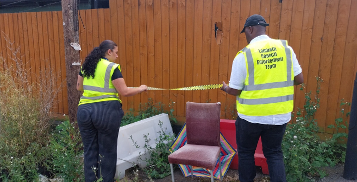 Lambeth environment enforcement team