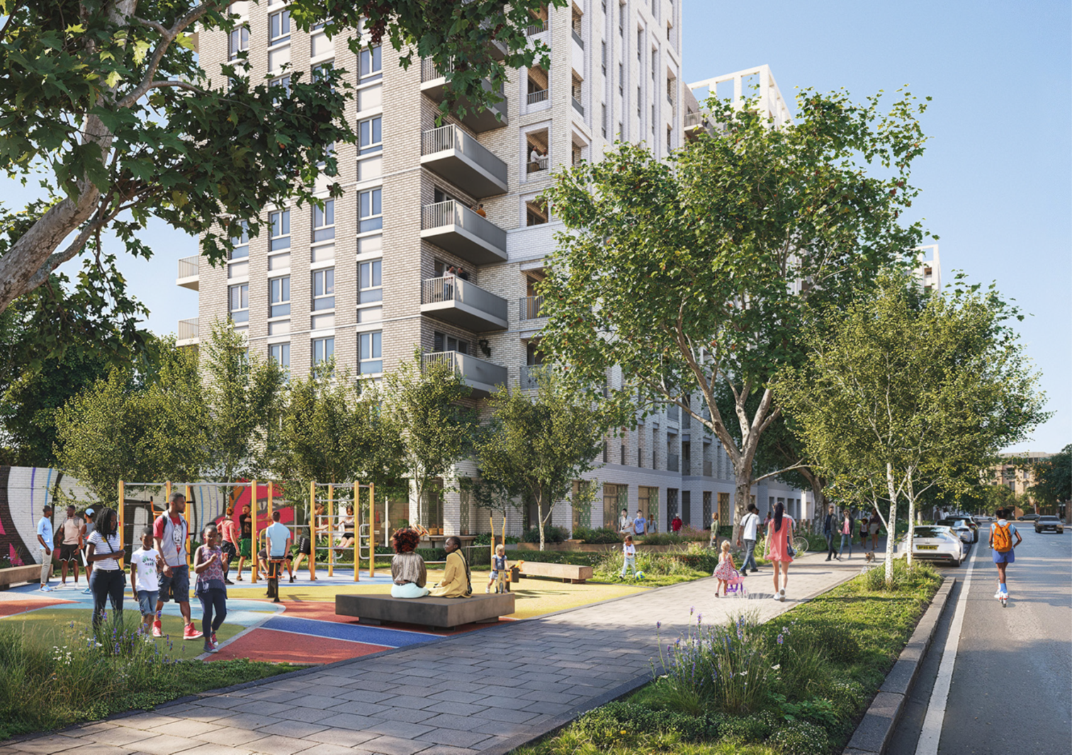 Lambeth: Progress on building hundreds of new homes