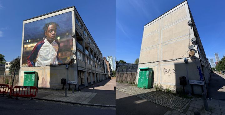 London Mural Festival kicks off in Lambeth