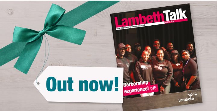 Lambeth Talk Winter 2024 front cover