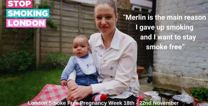 Smoke free pregnancy week mother & baby - 'the main reason I stopped smoking'