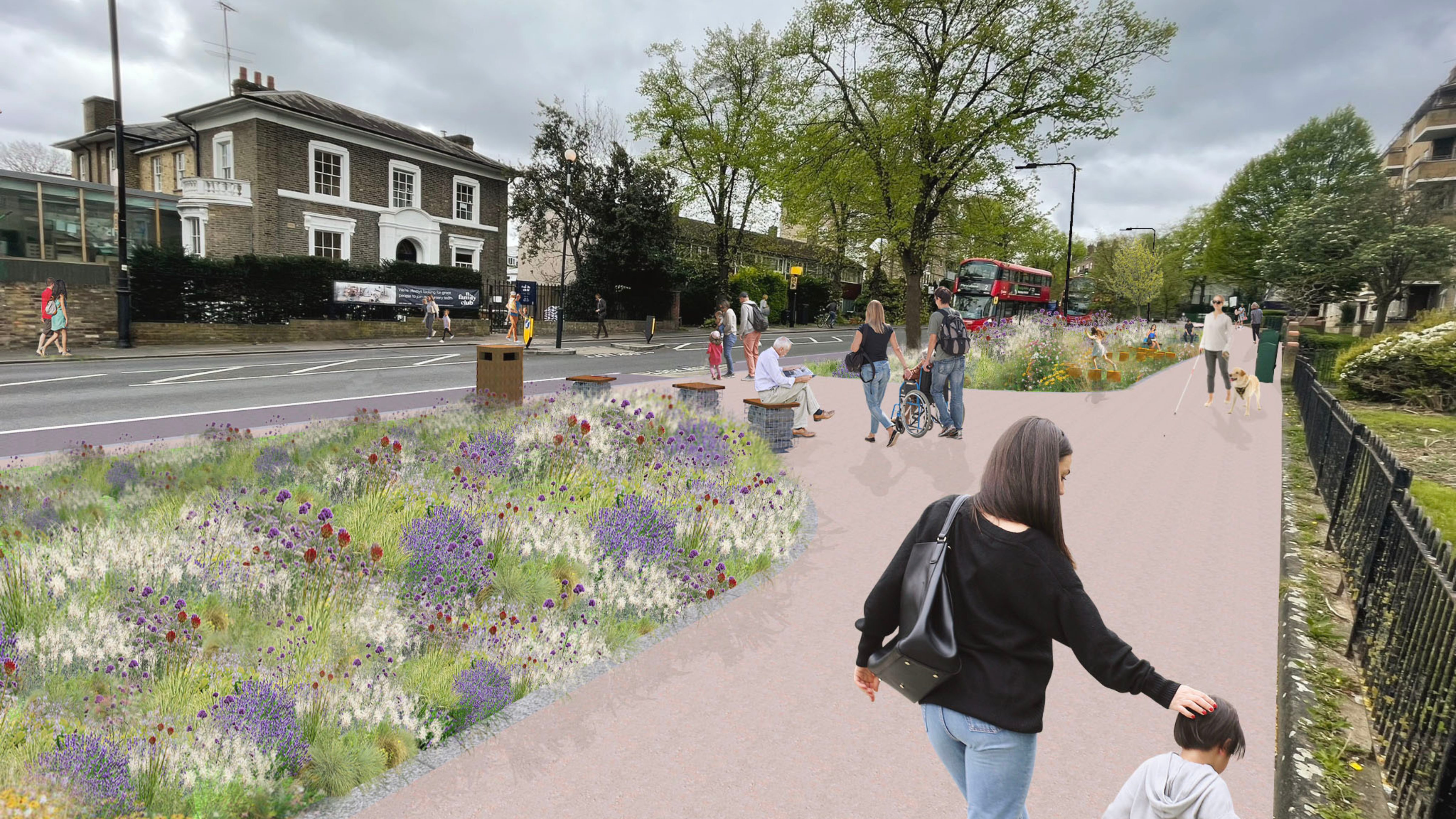 Major New Sustainable Drainage Scheme set for Tulse Hill