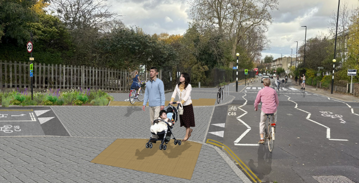 Peckham to Streatham Healthy Route improvements