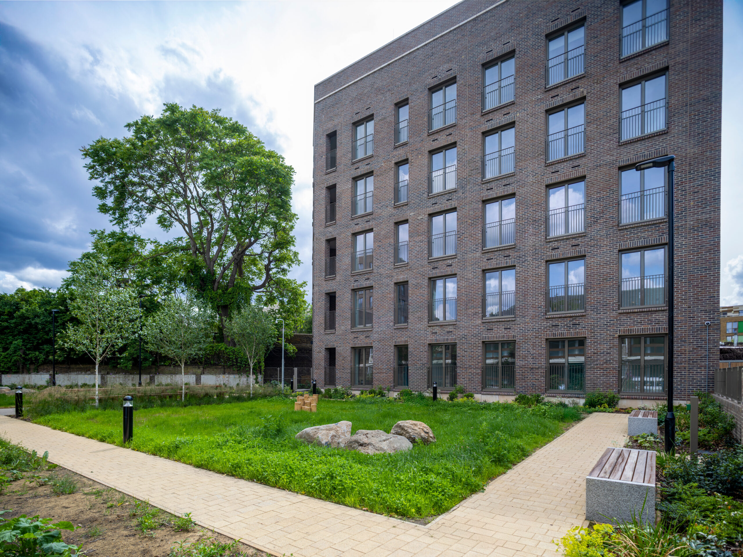 Lambeth Council and Places for London complete 100% social rent development in Clapham