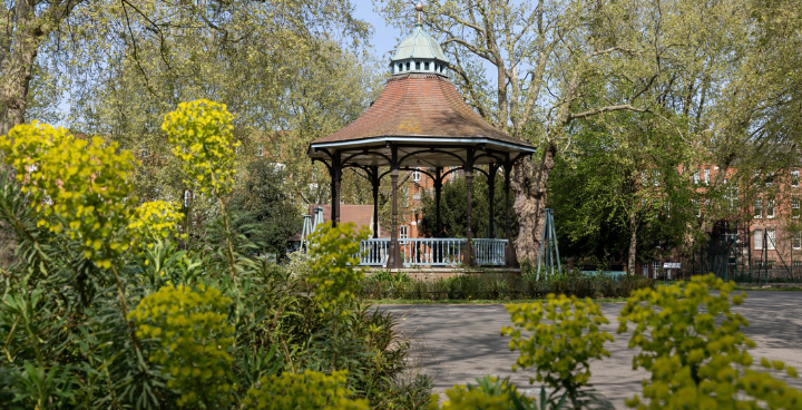 Myatt's Fields Park entrance