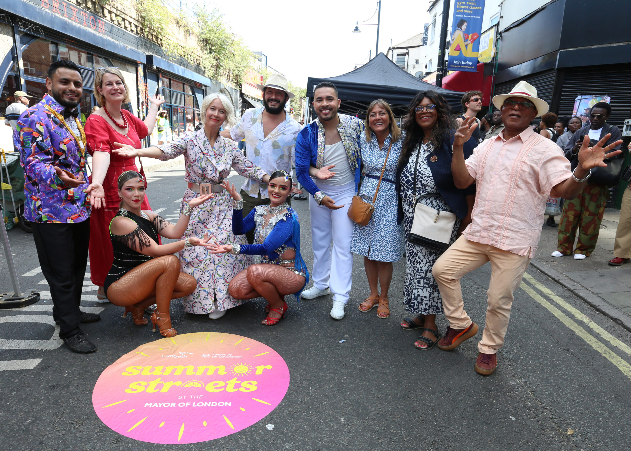 Brixton town centre transformed as part of Mayor of London’s Summer Streets scheme
