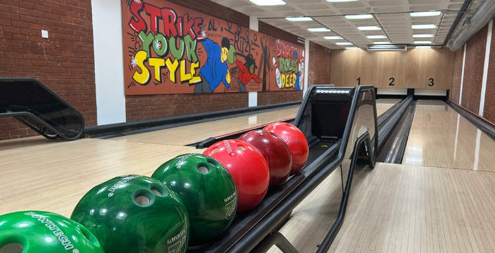 Bowling alley at Brixton Rec