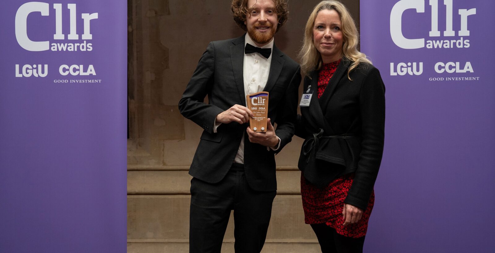 Cllr John-Paul Ennis from Lambeth Council won Young Councillor of the Year at the 16th annual LGIU & CCLA Cllr Awards