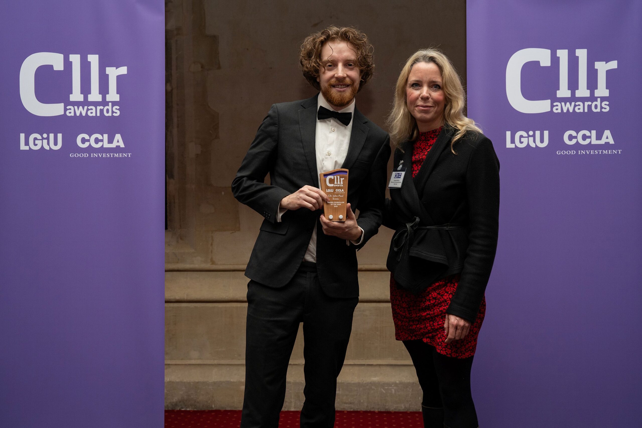 Lambeth Councillor John-Paul Ennis wins national award