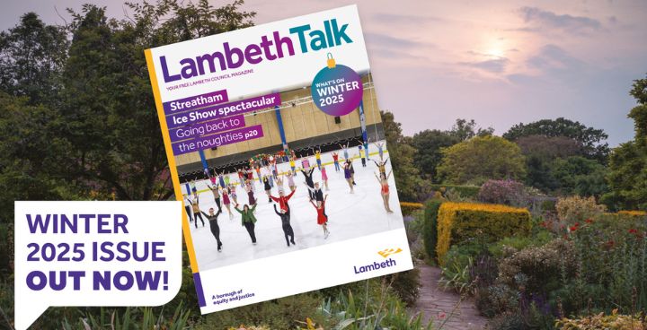Lambeth Talk Winter 2025 front cover