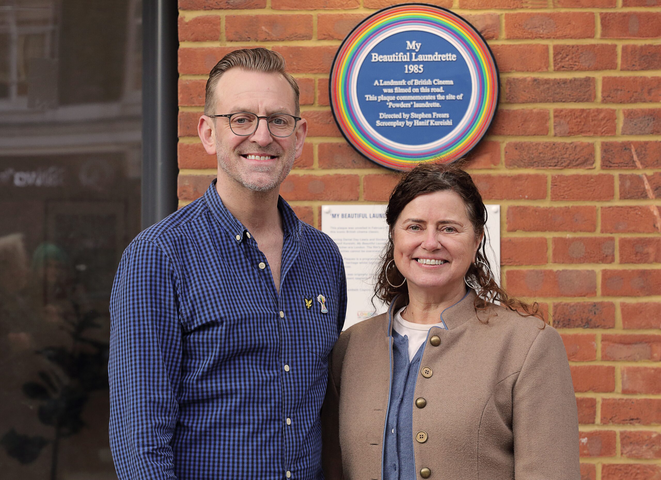 Rainbow plaque re-installed in LGBTQ+ History Month