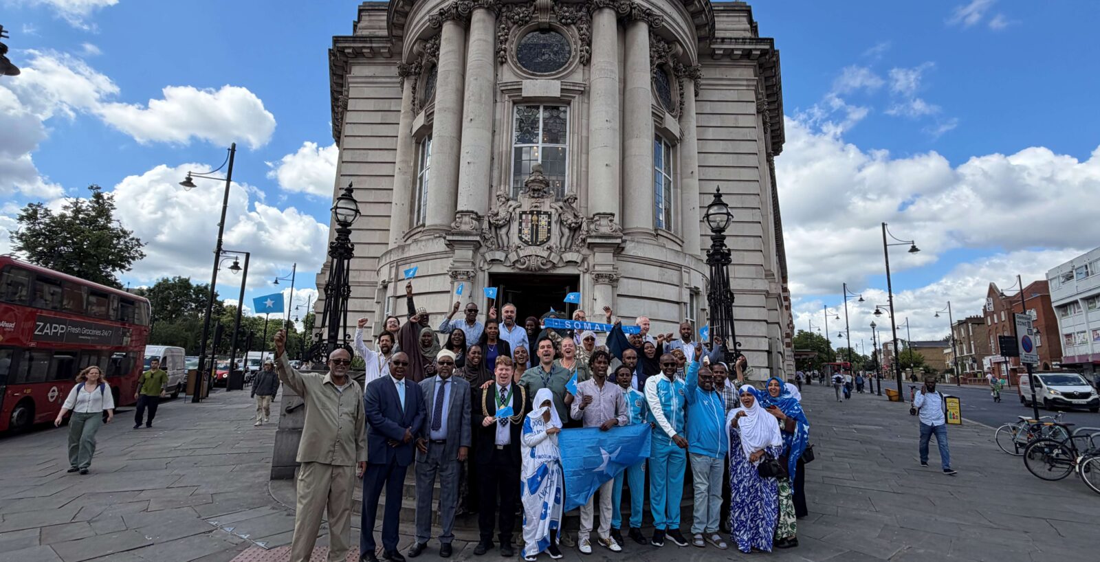 Celebrating Somalian Independence Day at Lambeth Town Hall