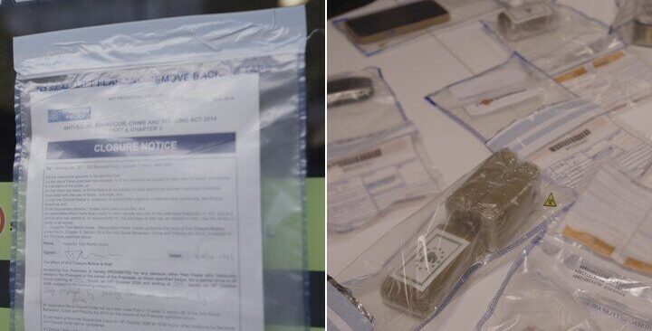 Joint police and Met operation Brixton on October 15